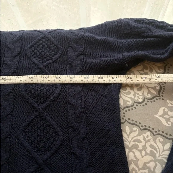 Old Navy Dark Blue Knit Sweater - Picture 6 of 7